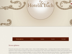 Hotelik Bach wart noclegu bo ma klimat